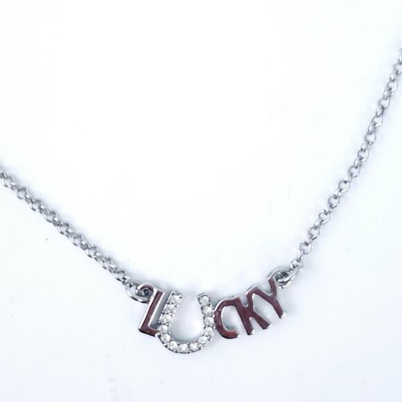 NEW Lia Sophia Lucky U Necklace in Box - Picture 6 of 6